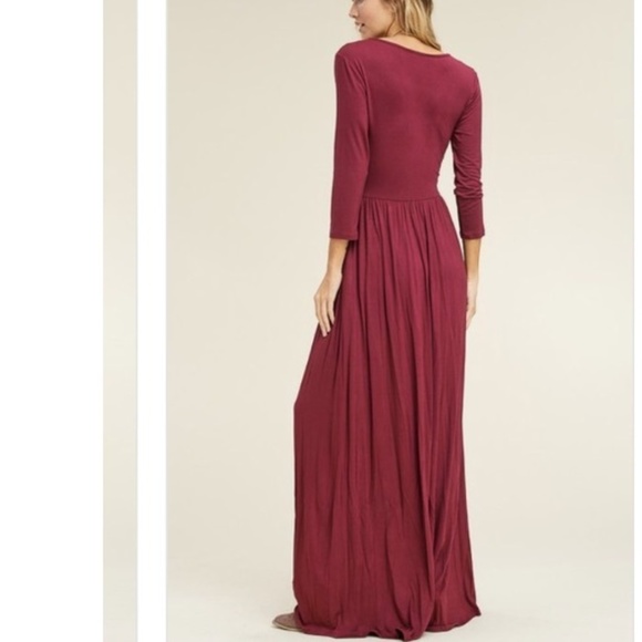 ❤️LAST ONE❤️ Sweater Maxi dress - Picture 3 of 8